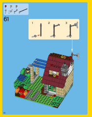 LEGO 31038 instructions page 60 – build guide