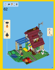 LEGO 31038 instructions page 61 – build guide