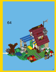 LEGO 31038 instructions page 67 – build guide