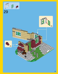 LEGO 31038 instructions page 29 – build guide