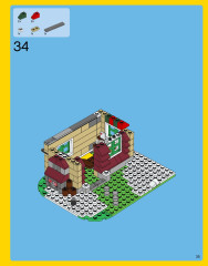 LEGO 31038 instructions page 35 – build guide