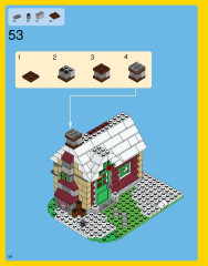 LEGO 31038 instructions page 54 – build guide