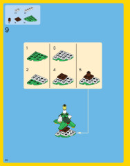 LEGO 31038 instructions page 66 – build guide