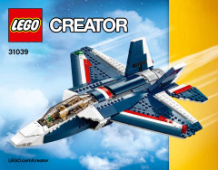 LEGO 31039 instructions page 1 – build guide