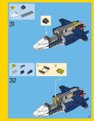 LEGO 31039 instructions page 129 – build guide