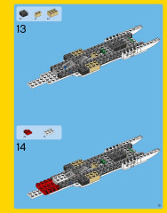 LEGO 31039 instructions page 13 – build guide