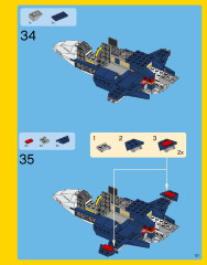 LEGO 31039 instructions page 131 – build guide