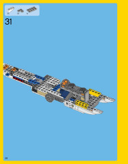 LEGO 31039 instructions page 28 – build guide