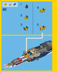 LEGO 31039 instructions page 44 – build guide
