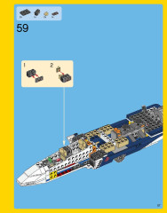 LEGO 31039 instructions page 57 – build guide