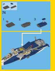 LEGO 31039 instructions page 72 – build guide