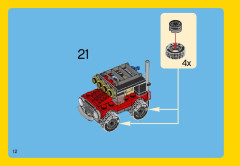 LEGO 31040 instructions page 12 – build guide
