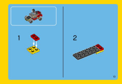 LEGO 31040 instructions page 13 – build guide