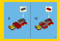 LEGO 31040 instructions page 17 – build guide