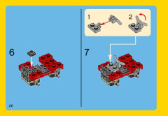 LEGO 31040 instructions page 26 – build guide
