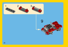 LEGO 31040 instructions page 28 – build guide