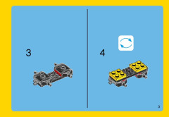 LEGO 31040 instructions page 3 – build guide