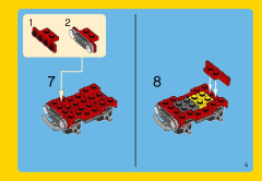 LEGO 31040 instructions page 5 – build guide