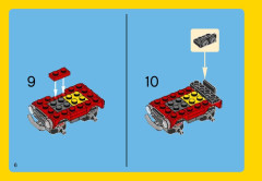 LEGO 31040 instructions page 6 – build guide
