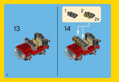 LEGO 31040 instructions page 8 – build guide