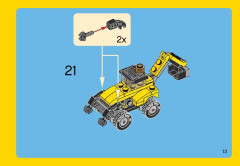 LEGO 31041 instructions page 13 – build guide