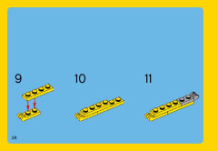 LEGO 31041 instructions page 28 – build guide