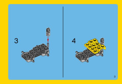 LEGO 31041 instructions page 3 – build guide
