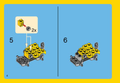 LEGO 31041 instructions page 4 – build guide