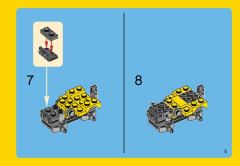 LEGO 31041 instructions page 5 – build guide