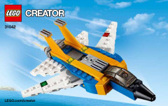 LEGO 31042 instructions page 1 – build guide