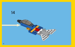 LEGO 31042 instructions page 10 – build guide