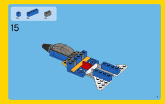LEGO 31042 instructions page 11 – build guide