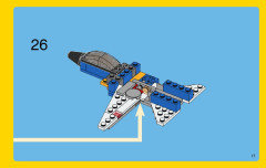 LEGO 31042 instructions page 17 – build guide
