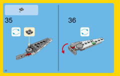 LEGO 31042 instructions page 22 – build guide