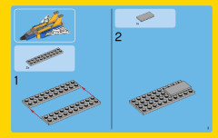 LEGO 31042 instructions page 3 – build guide