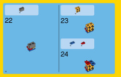 LEGO 31042 instructions page 14 – build guide
