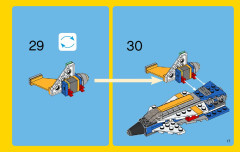 LEGO 31042 instructions page 17 – build guide