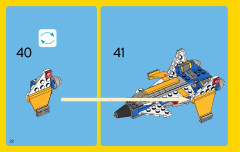 LEGO 31042 instructions page 22 – build guide