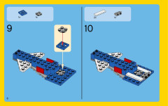 LEGO 31042 instructions page 6 – build guide