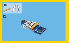 LEGO 31042 instructions page 8 – build guide