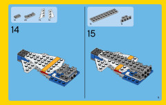 LEGO 31042 instructions page 9 – build guide