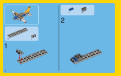 LEGO 31042 instructions page 2 – build guide
