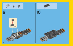 LEGO 31043 instructions page 18 – build guide