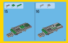 LEGO 31043 instructions page 21 – build guide