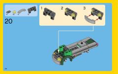 LEGO 31043 instructions page 24 – build guide