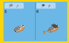 LEGO 31043 instructions page 5 – build guide