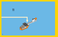 LEGO 31043 instructions page 8 – build guide