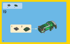 LEGO 31043 instructions page 12 – build guide