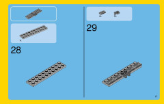 LEGO 31043 instructions page 17 – build guide
