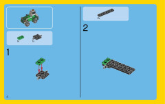 LEGO 31043 instructions page 2 – build guide